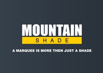 Mountain Shade Latest Catalogue