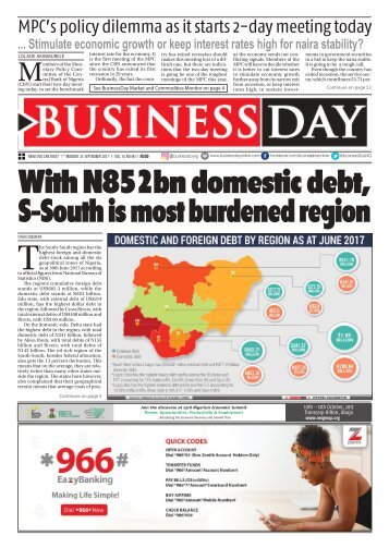 BusinessDay 25 Sep 2017