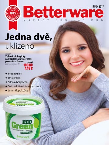Betterware katalog Czech Team říjen 2017