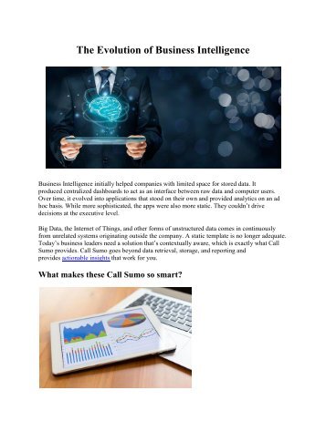 business intelligence