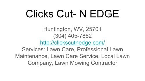 Clicks Cut