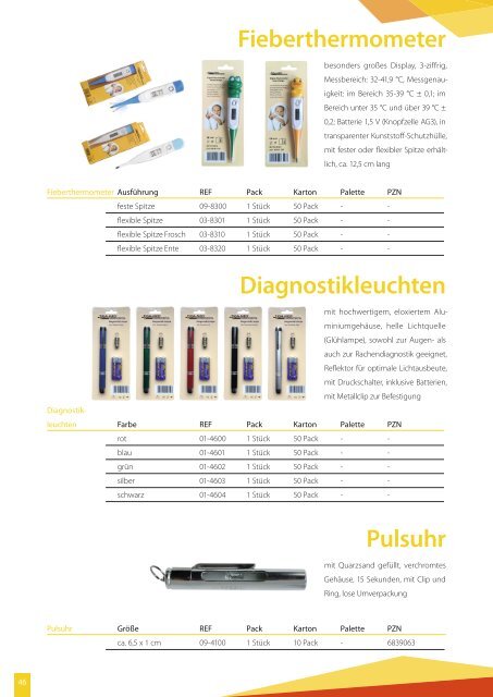 Produktkatalog TIGA-MED Deutschland GmbH