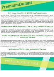 300-101 Cisco Exam Questions Updated 2017