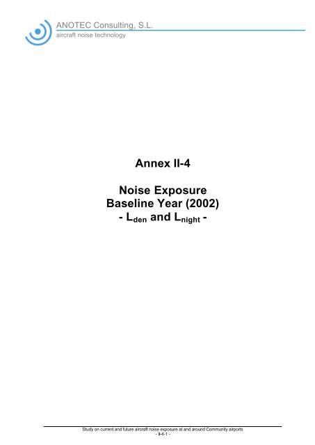 Study on Current and Future Aircraft Noise Exposure at and around ...