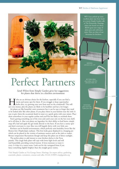 Wealden Times | WT188 | October 2017 | Kitchen & Bathroom supplement inside