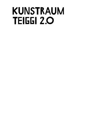Kunstraum Teiggi 2.0-Dokumentation