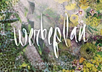 Werbeplan Herbst/Winter 2017