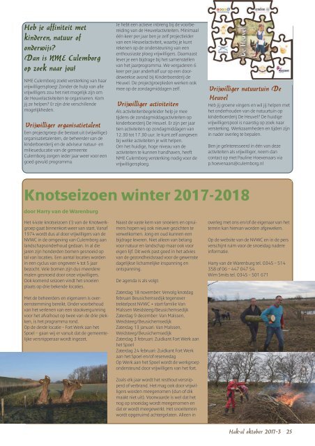 Hak-al nr.3 2017 Natuur en Vogelwacht Culemborg