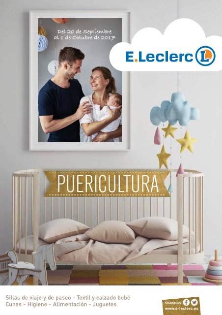 Folleto E.Leclerc Puericultura hasta 1 de Octubre 2017