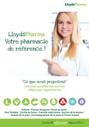 LloydsPharma Votre pharmacie de référence !