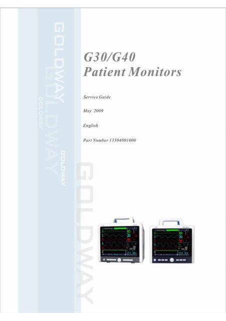 Philips m3 monitor service manual