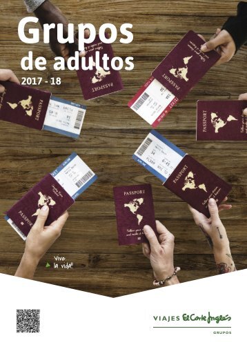Catálogo Viajes El Corte Inglés GRUPOS ADULTOS 2017-18