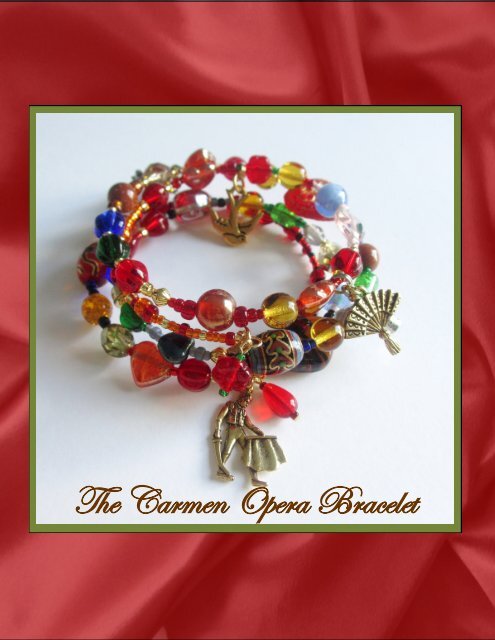 Opera Bracelets Holiday Book 2017