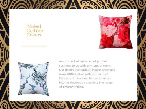 Cushion Covers