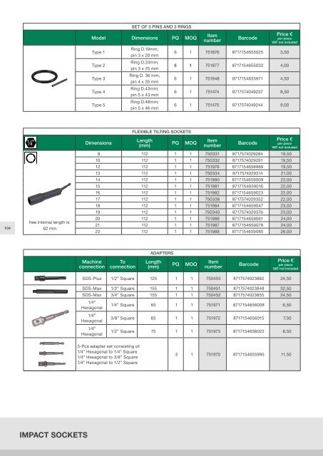 HITACHI Zubehör 2017