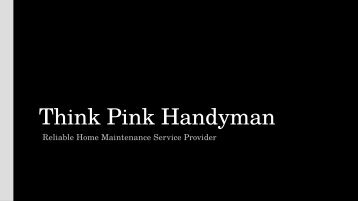 Paving Contractors Melbourne - Think Pink Handyman