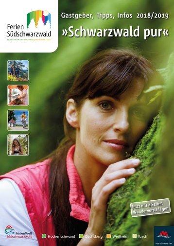 Südschwarzwald Pur - Gastgeberverzeichnis 2018/19