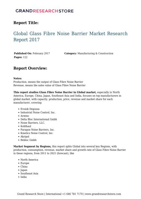 global-glass-fibre-noise-barrier-market-research-report-20175Cr-grandresea