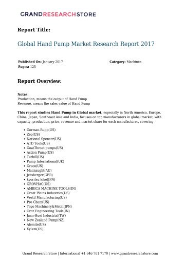 global-hand-pump-market-research-report-20175Cr-grandresearchstore
