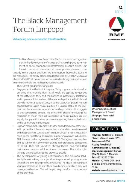 Limpopo Business 2017-18 edition