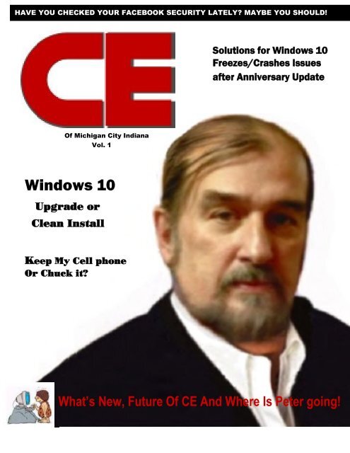 CE 1st edition Magazine