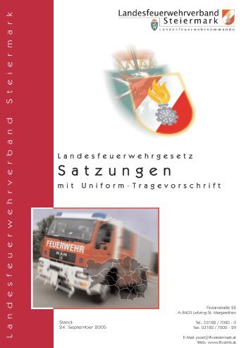 S a t z u n g e n - Katastrophenschutz Steiermark