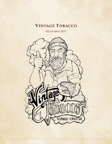 Vintage Tobacco - Septiembre 2017