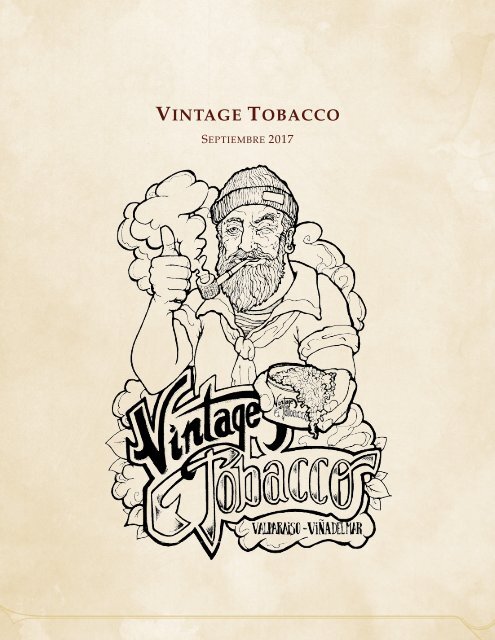 Vintage Tobacco - Septiembre 2017