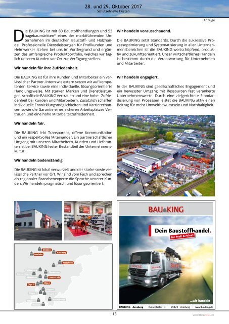 BauLokal.de Magazin 4/2017 HSK-Hellweg Süd