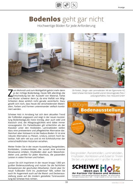 BauLokal.de Magazin 4/2017 HSK-Hellweg Süd