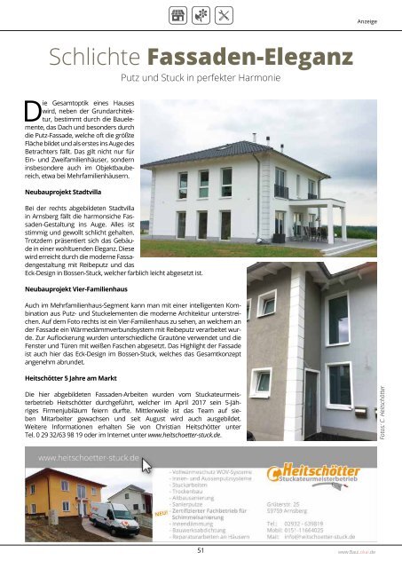 BauLokal.de Magazin 4/2017 HSK-Hellweg Süd