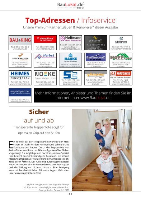 BauLokal.de Magazin 4/2017 HSK-Hellweg Süd