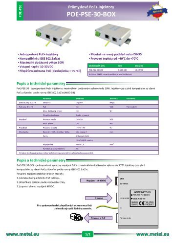 KL-POE-PSE-30- BOX-CZ