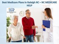 Best Medicare Plans in Raleigh NC – NC MEDICARE HELP