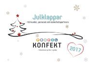 Profilkonfekt Scandinavia AB julkatalog 2017