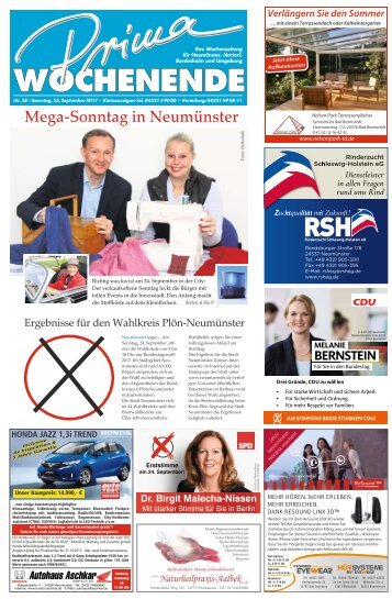 Prima Wochenende 38 2017