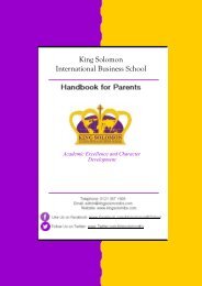 Parent Handbook