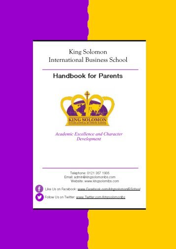 Parent Handbook