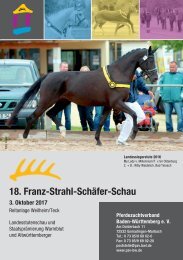 Landesstutenschau Weilheim - 18. Franz-Strahl-Schäfer-Schau