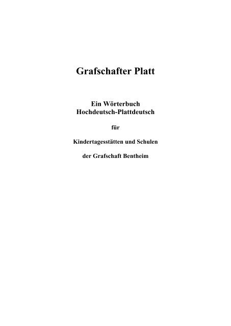 PlattdeutschesWoerterbuch