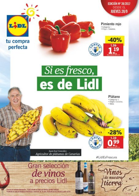 Folleto LIDL Canarias online a partir del 28 de Septiembre 2017