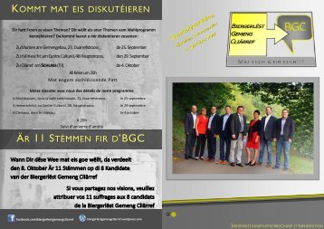 Flyer mat Fotoen