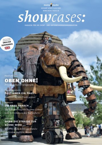 Straßentheater und Open-Air-Locations im Fokus // showcases