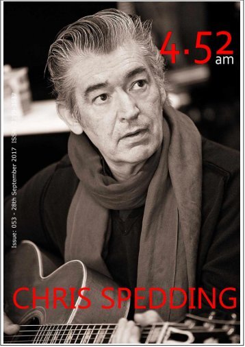 4.52am Issue: 053 The Chris Spedding Issue