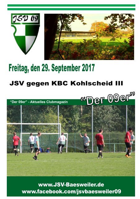 JSV Zeitung 29.09.2017