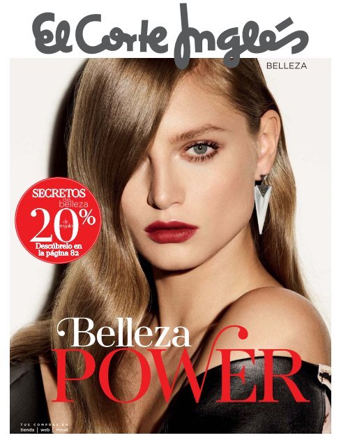 Catálogo El Corte Inglés BELLEZA POWER