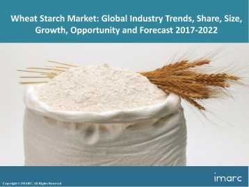 Global Wheat Starch Market Share, Size, Trends and Forecast 2017-2022