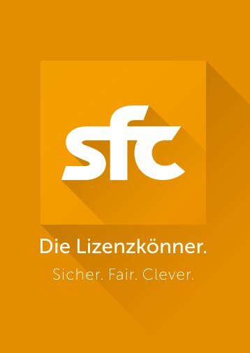 SFC Unternehmensbroschüre