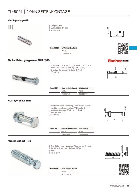 OnLevel Gesamtkatalog