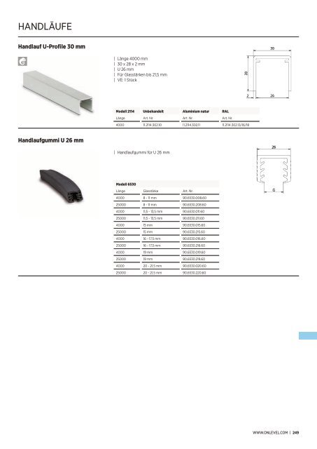 OnLevel Gesamtkatalog